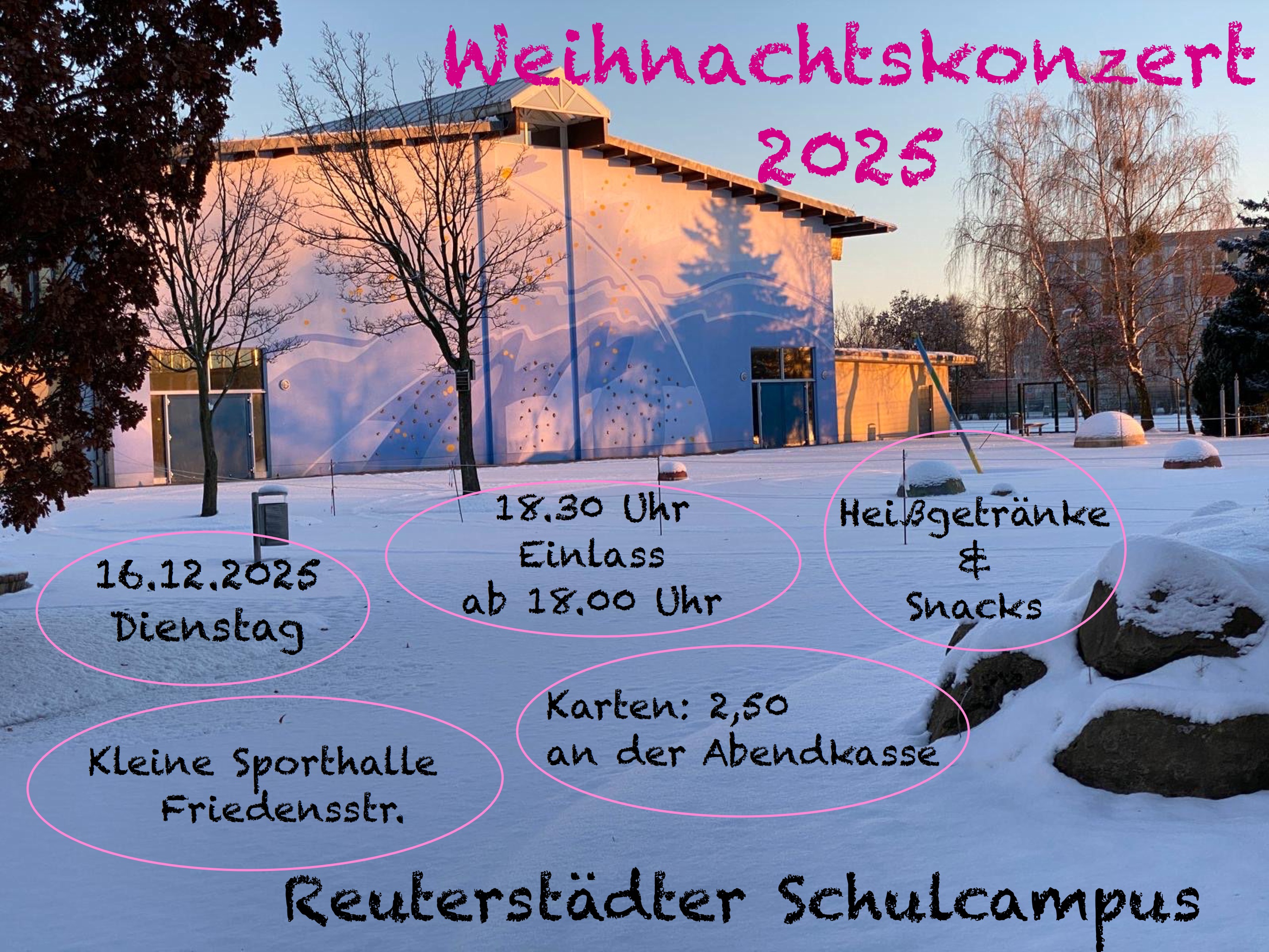 Einladung Weihnachtskonzert